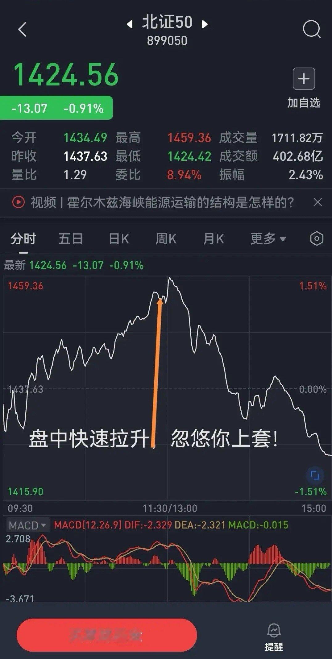 震惊！散户炒股总被套
