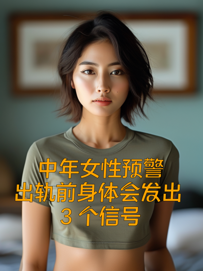 中年女性出轨前的3个危险信号！男人再忙也要看一眼